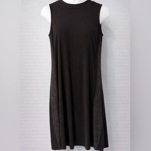 NWT Annalee + Hope Black and Silver‎ Midi Dress